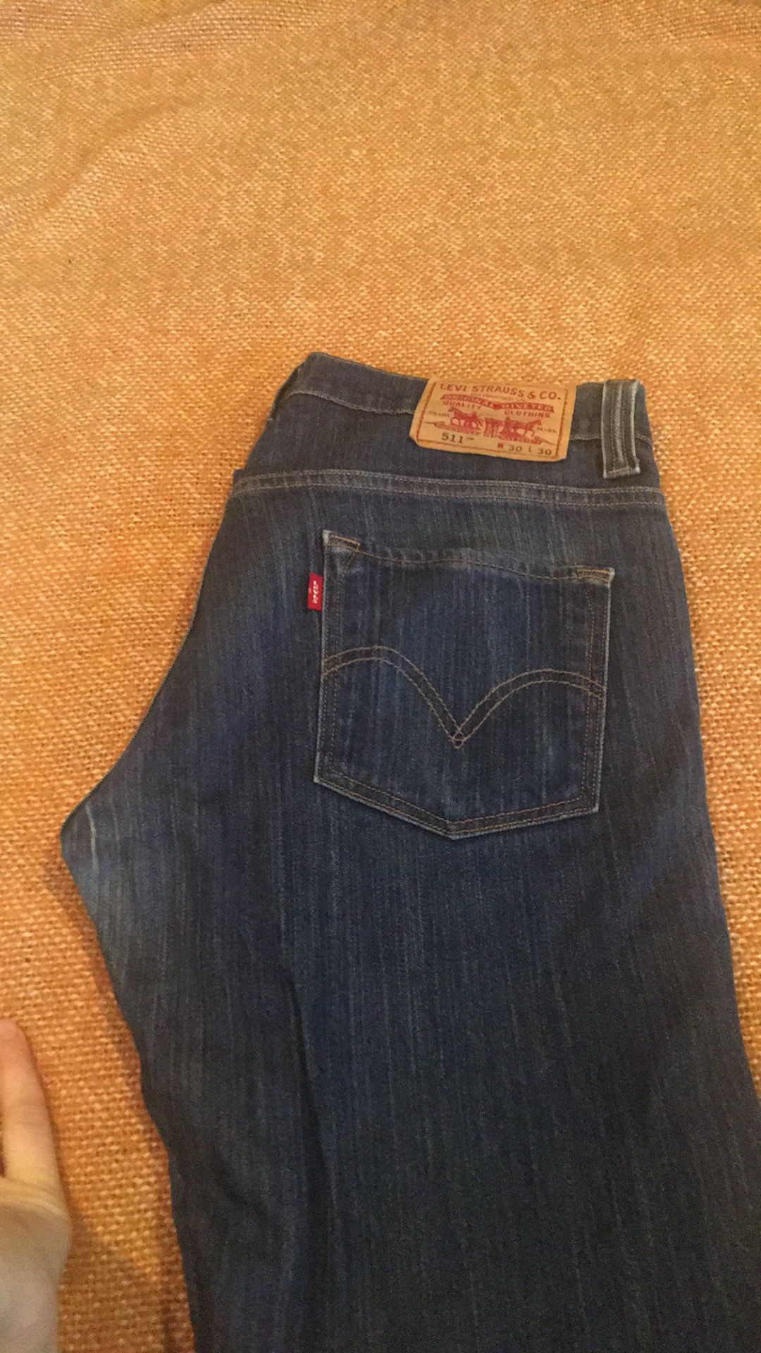 Levi’s 511 skinny 30x30 blue jeans