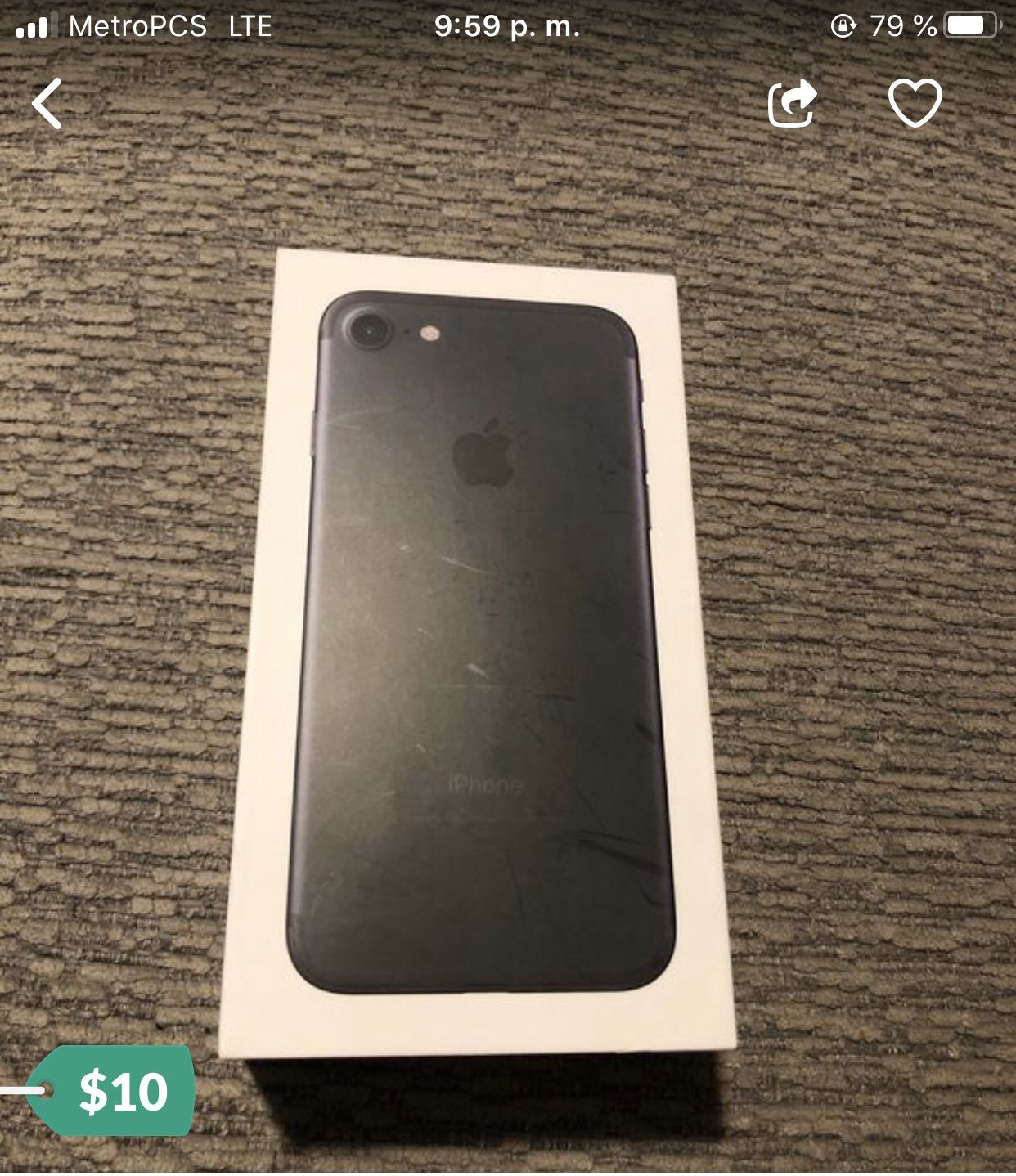 2 Box only iPhone 7