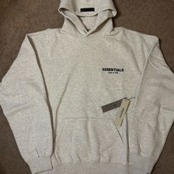 Light Oatmeal Essential Hoodie 