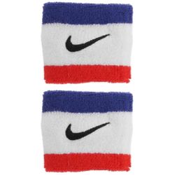 Nike Wristbands Swoosh RED/BLUE/WHITE 2 pack Unisex