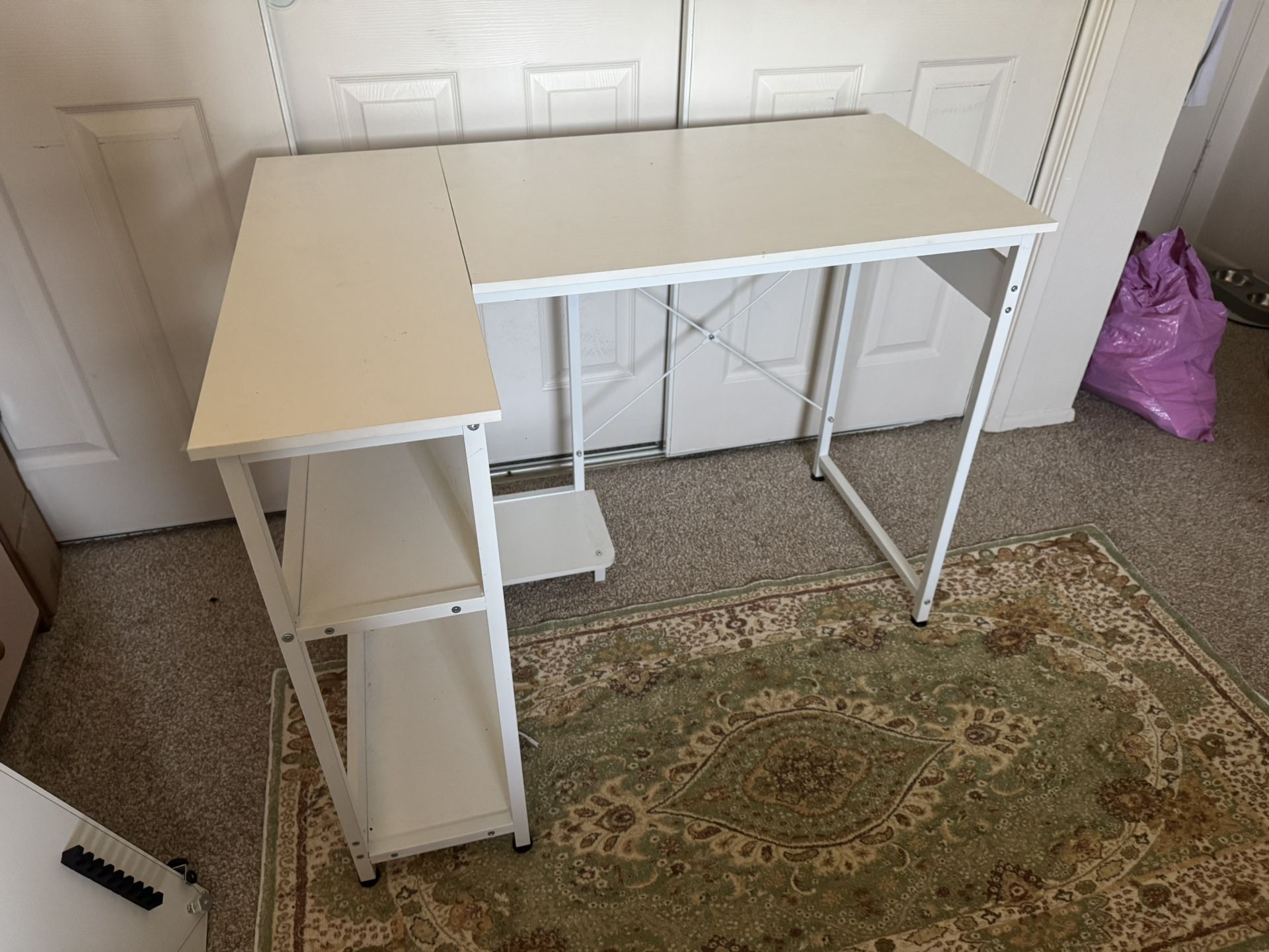 Small L-shaped Desk