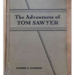 Antique The Adventures Of Tom Sawyer By Samuel Clemens Circa 1930’s GC
