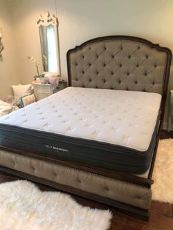 Helix Midnight Luxe Queen Hybrid Mattress – Like New – Premium Mattress