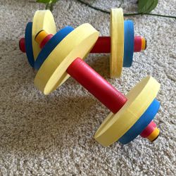 Pretend Play Dumbbells 💪🏼 