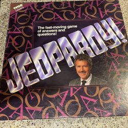 1992 Jeopardy Board Game 