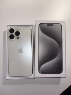 iPhone 15 Pro Max 1TB Titanium • Unlocked • Brand New • Box Included