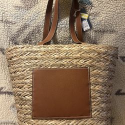 Large Straw Tote