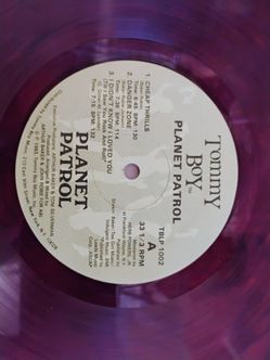 Rare purple planet patrol limited edition album
