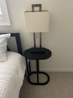 Pair of Black Nightstands