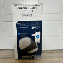 Chamberlain B2405 Quiet Belt Smart WiFi Garage Door Opener New In Box