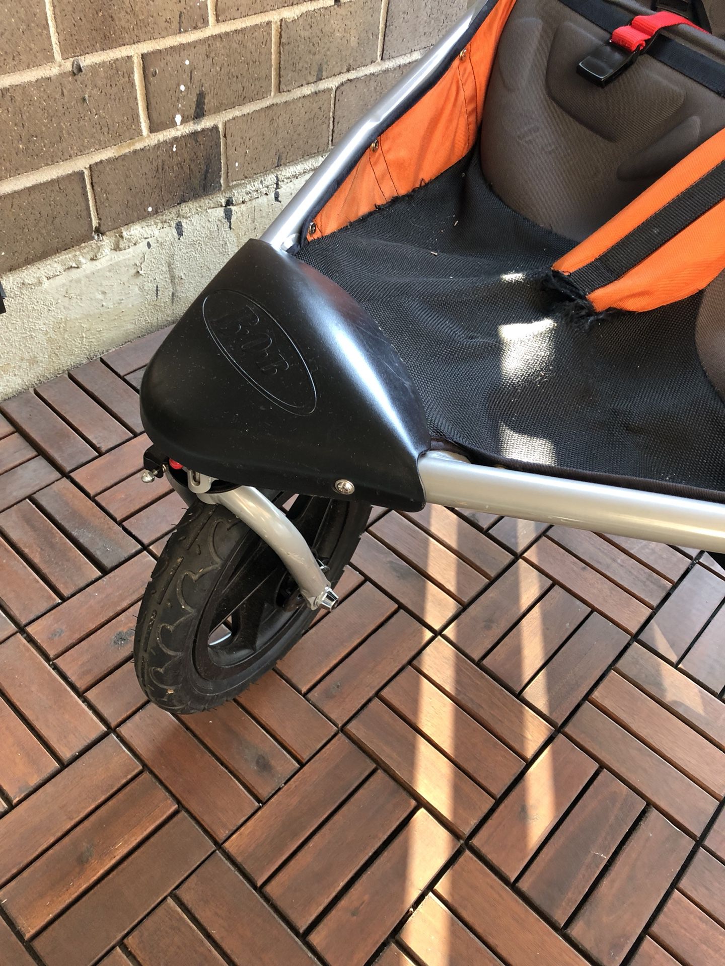 BOB double stroller - Orange