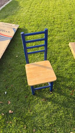 Small Wooden Kids Chair
