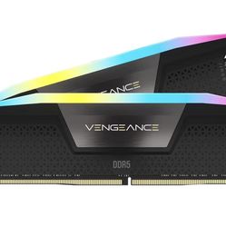 CORSAIR Vengeance RGB DDR5 RAM 48GB (2x24GB)  6400MTs