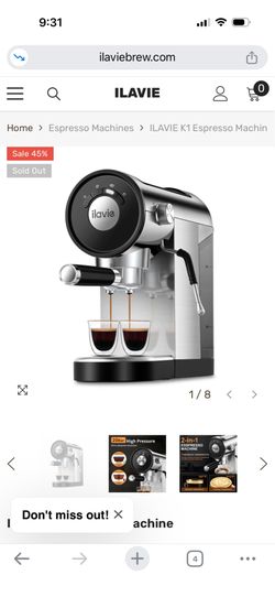 Ilavie espresso machine
