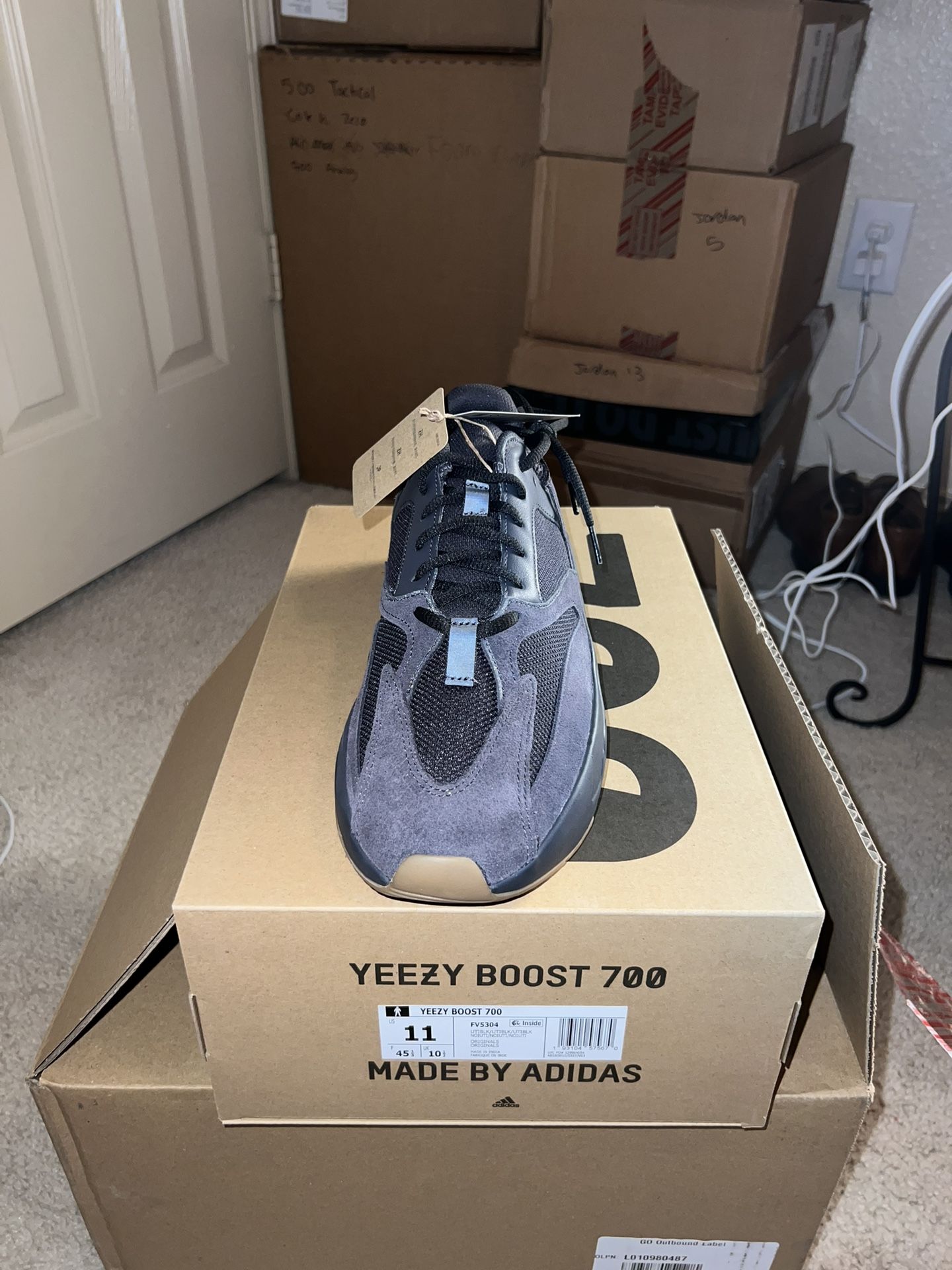 Yeezy 700 Utility Black Size 11 New W/ Box And Tags