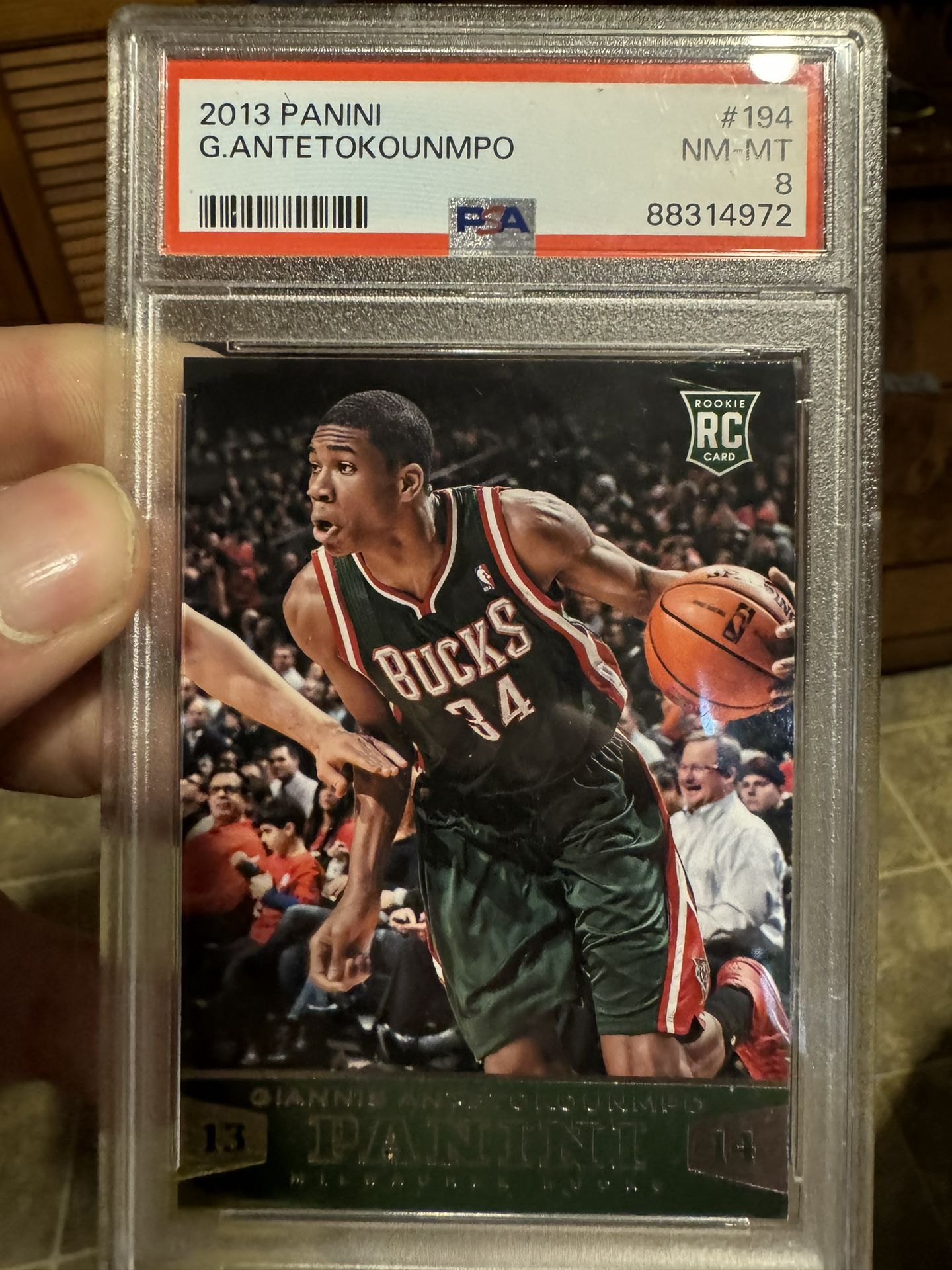 ****Giannis PSA Graded Rookie Card And Other Graded Slabs****
