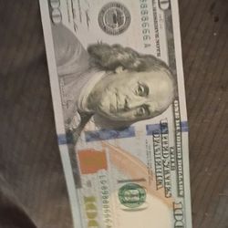 2009 A $100  flipper trinary note 2 trples (contact info removed)6