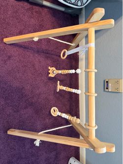 Wood Baby Play Gym