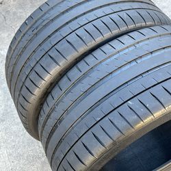 2 Michelin Pilot Sport 4s 255/35/20 