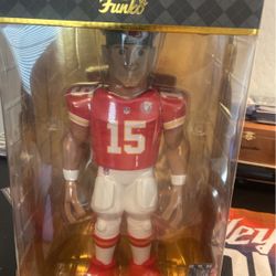 Patrick Mahomes Funko Gold Vinyl Doll