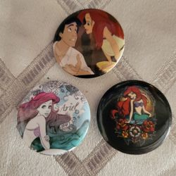 3 Little Mermaid Pins