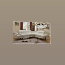 White Sectional