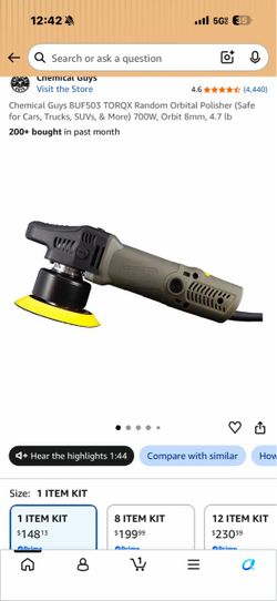TORQX Random Orbital Polisher