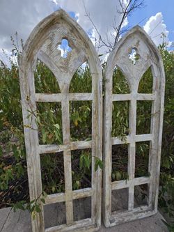 Cathedral Gothic Rustic Windows Arches