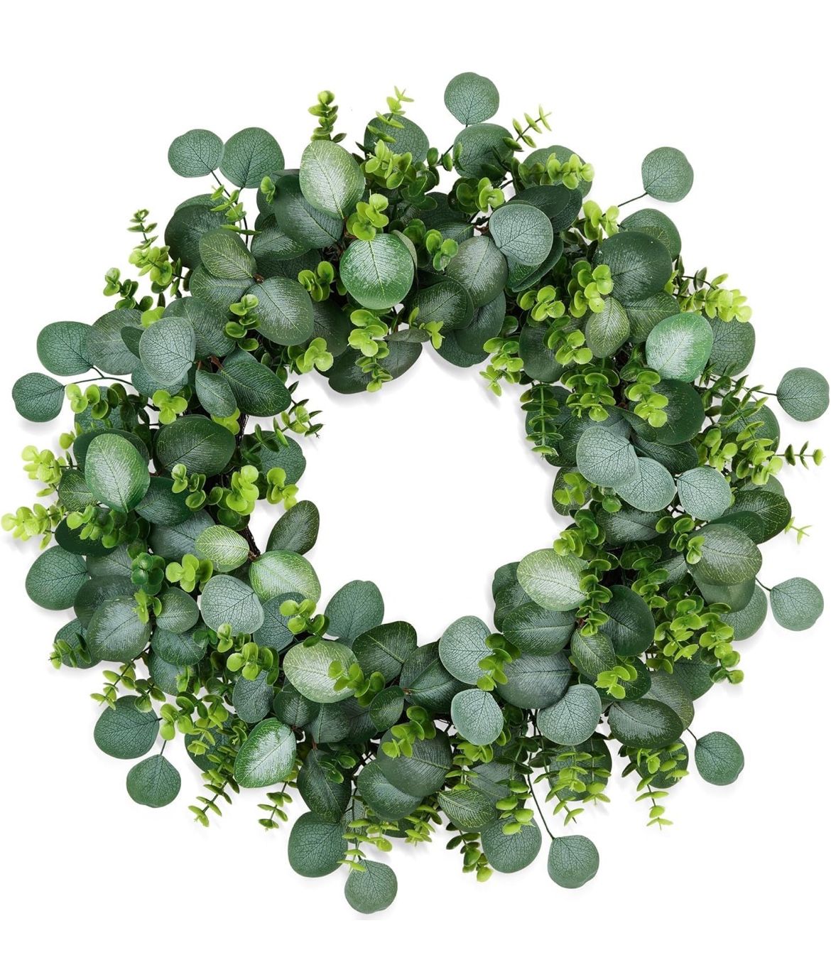24Inch Eucalyptus Wreath for Front Door