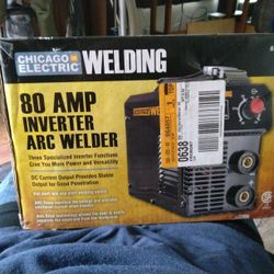 chicago electric welding 80 amp inverter arc welder
