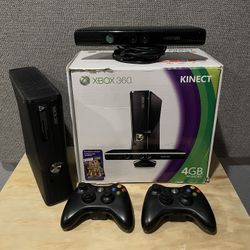 Xbox 360 Kinect & Controllers