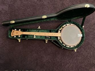 Deering Goodtime 5 String Resonator Banjo. Blond USA