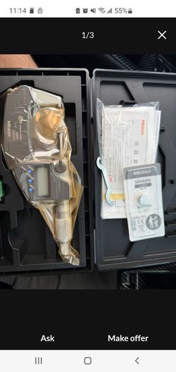 Mitutoyo digital Micrometer
