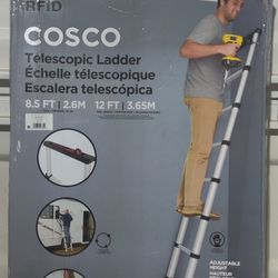 Cosco 8.5ft Telescoping Ladder - New