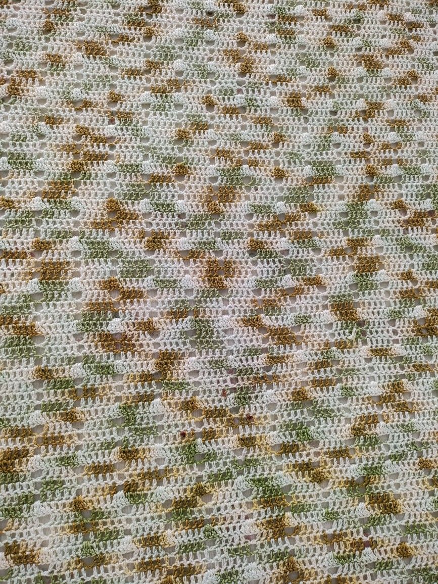 Large Crocheted Table Topper/Runner