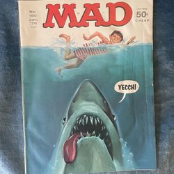 MAD Magazine No. 180 January 1976. Jaws