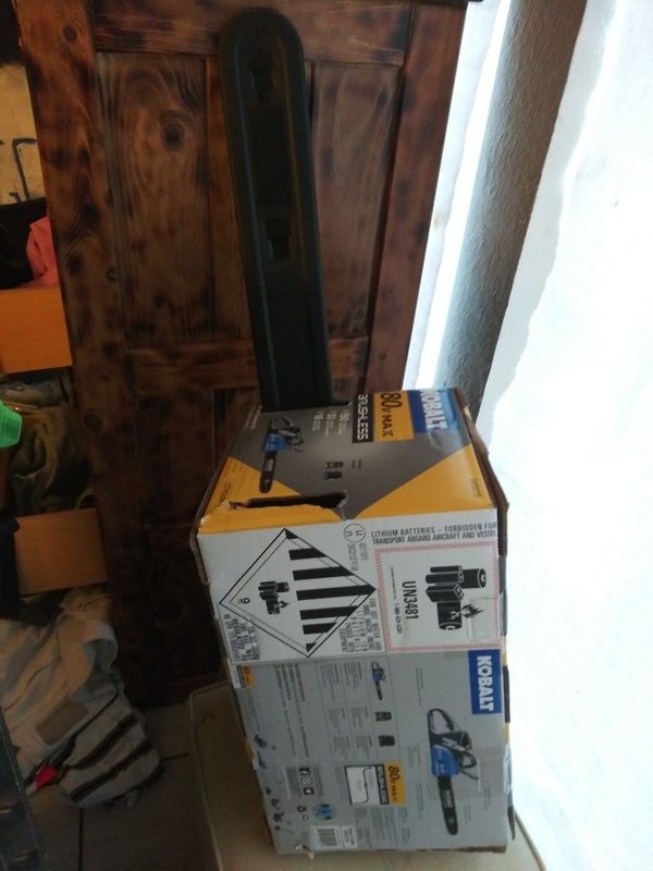 Kobalt 80v. Max brushless chain saw for Sale in Peoria, AZ - OfferUp