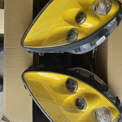 C6 Yellow Headlights