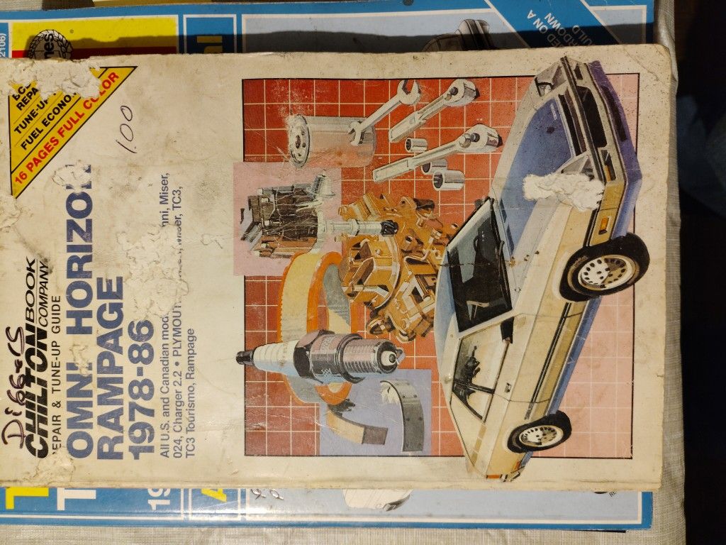 1978-86 Omni, Horizon And Rampage Repair Manual