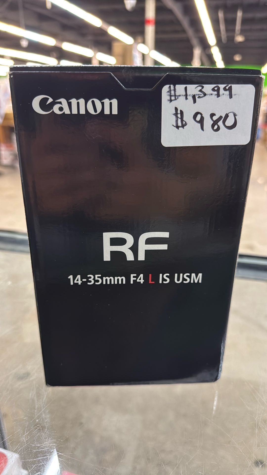 CANON RF 14-35mm F4 IS USM LENSE