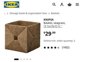 Ikea basket