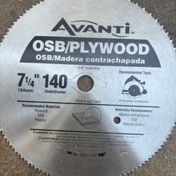 2 New 140 Teeth Plywood Saw Blades