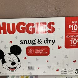Huggies Snug & Dry Size 5 