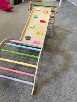 Toddle Pikler triangle set /slide