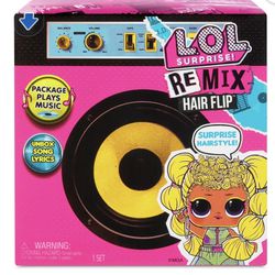 LOL Surprise Remix Hair Flip Dolls - 15 Surprises with Hair Reveal & Music NEW