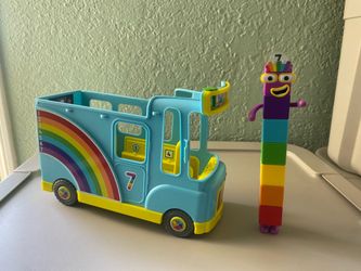 hand2mind Numberblocks Rainbow Counting Bus