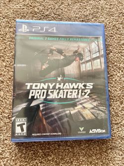 ‘SEALED’ Tony Hawk’s Pro Skater 1 + 2 PS4 – Complete with Case