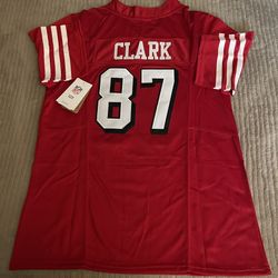 Clark Red 49ers Jerseys