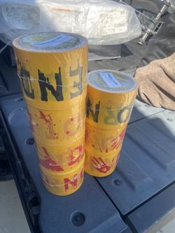 Halloween Do Not Enter Caution Tape Roll