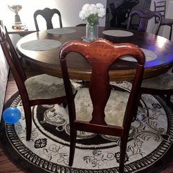 Dining Table With 5 Chairs 